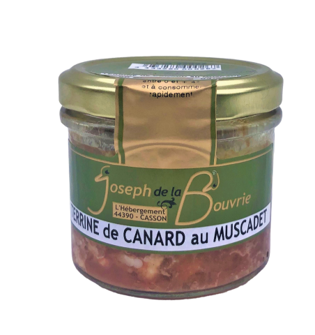 Terrine de canard au muscadet  - 90 grammes