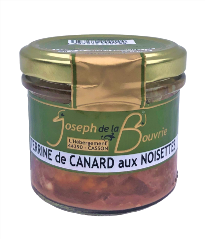 Terrine de canard aux noisettes - 90 grammes