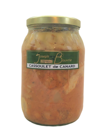 Cassoulet au confit de canard - 1500 grammes