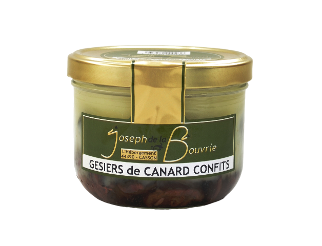 Bocal de gsiers confits - 300 grammes