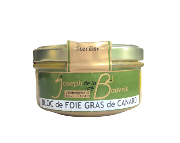 Bloc de foie gras de canard - 120 grammes