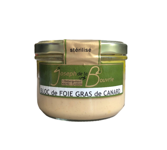 Bloc de foie gras de canard - 180 grammes