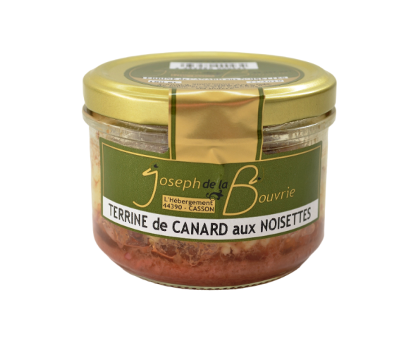 Terrine de canard aux noisettes - 180 grammes