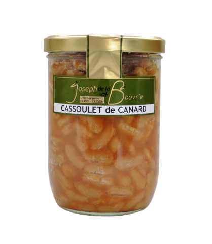 Cassoulet au confit de canard - 720 grammes